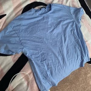 Basic light blue t shirt